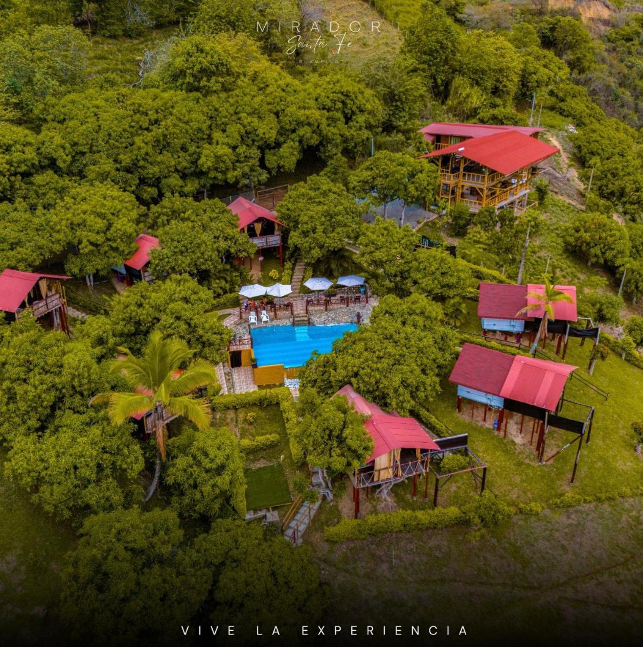 מלון Glamping Mirador Santa Fe-סופטרן מראה חיצוני תמונה